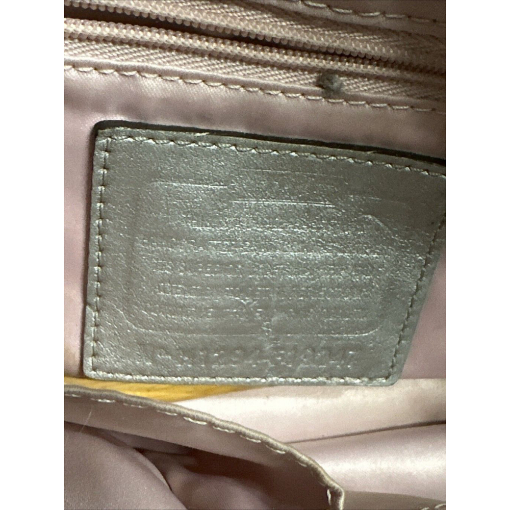COACH ASHLEY IVORY/CREAM LEATHER CONVERTIBLE TRAVEL SATCHEL TOTE BAG F19247 - Picture 5 of 10